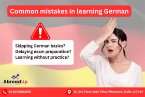 Common mistakes in learning German