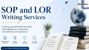 SOP and LOR writing services